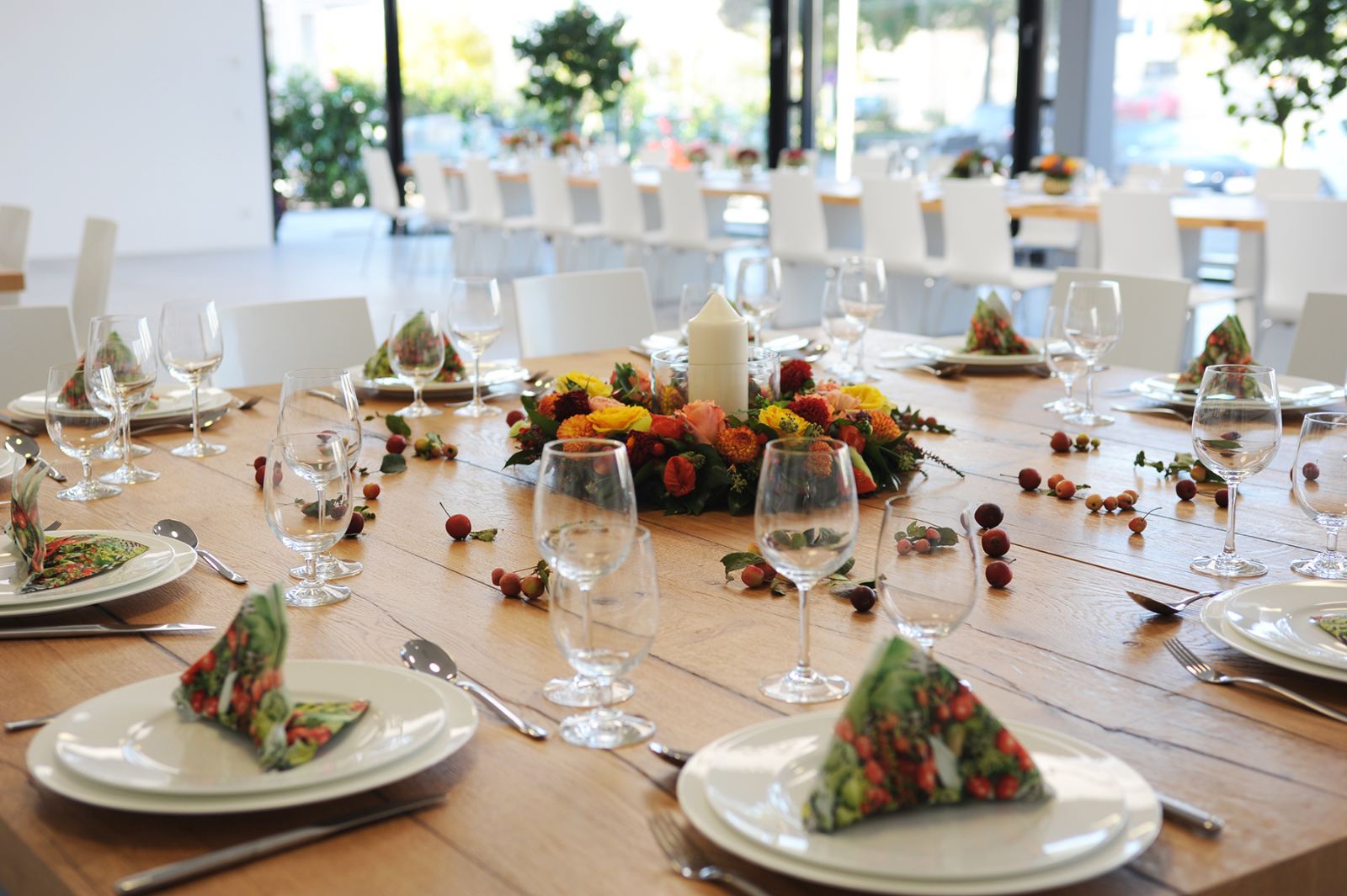 Herbstliche Tafel
