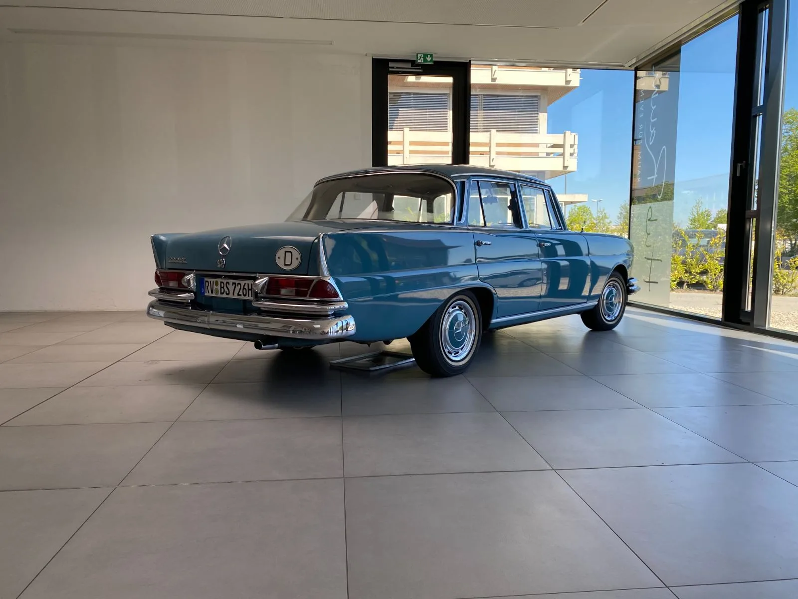 Mercedes Oldtimer im HubRaum